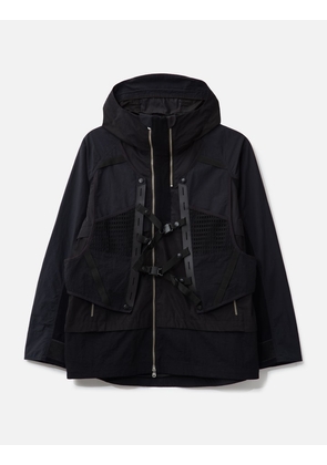 Layered Hooded Jacket