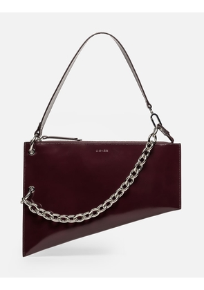 Saund Burgundy Semi Patent Leather