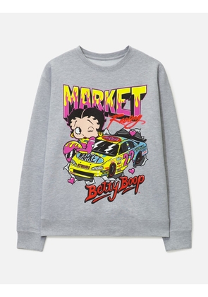 Betty Boop Racing Sweatshirt