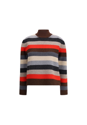 WOOL TURTLENECK SWEATER - L