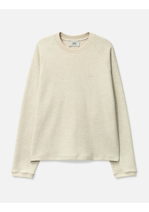Raglan Sleeved Crewneck Sweatshirt