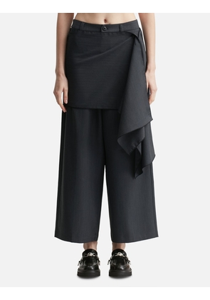 DEINET Wrap Pants Charcoal