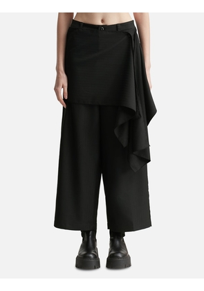 DEINET Wrap Pants Black