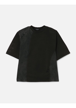 Paneled Padded Washed T-Shirt