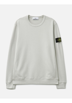 Brushed Organic Cotton Fleece Sweatshirt with ribbed inserts