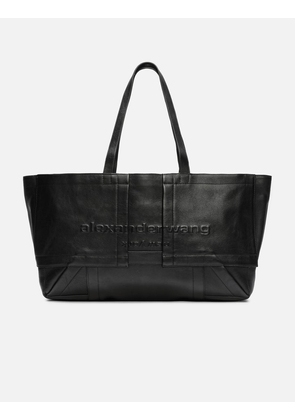Pack Tote in Leather Large