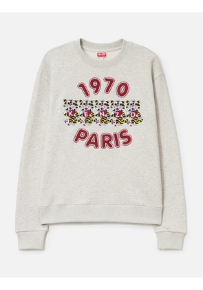 'KENZO Wild Tiger' Embroidered Sweatshirt