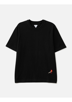 Embroidered Matchstick T-Shirt