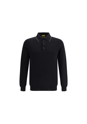 Long-sleeved Polo Shirt - XL