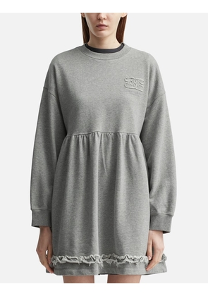 Isoli Crewneck Peplum Dress