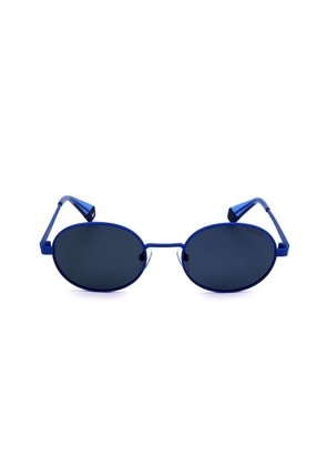 Blue Metal Sunglasses