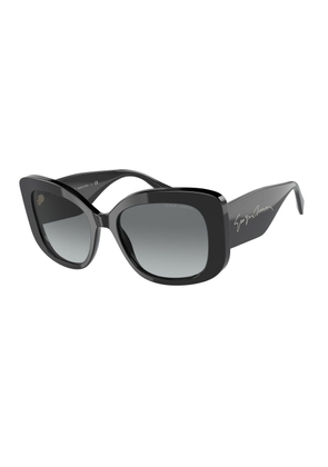 Giorgio Armani Black Acetate Sunglasses