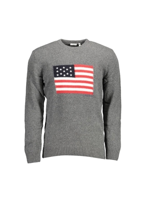 Gray Wool Sweater - XXL