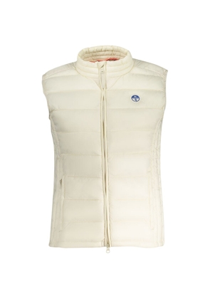 White Polyamide Jackets & Coat - XL