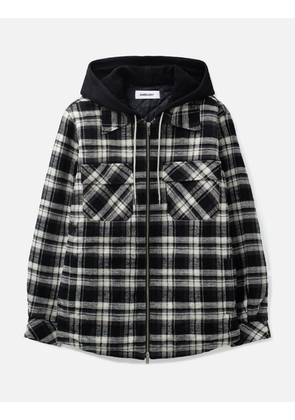 Hooded Check Shirt