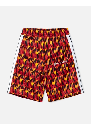 Flame Track Shorts