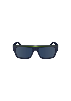 Blue Plastic Men Sunglasses