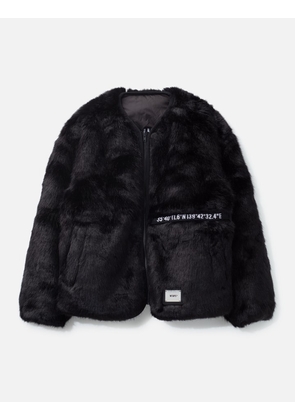 Reversible Fun Fur Nylon Jacket