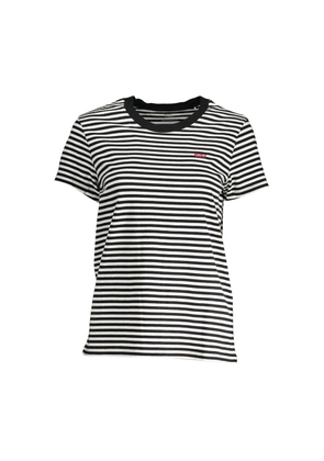 Levi's Black Cotton Women T-Shirt - XS