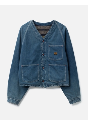 11.5oz Denim Rainbowy Lining Railroad Jacket