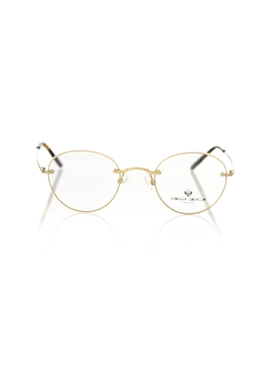 Frankie Morello Gold Metallic Fibre Frame