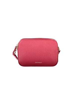 Red Leather Women Handbag