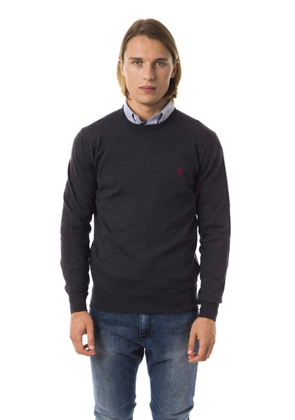 Uominitaliani emboidered  crew neck Sweater - XS