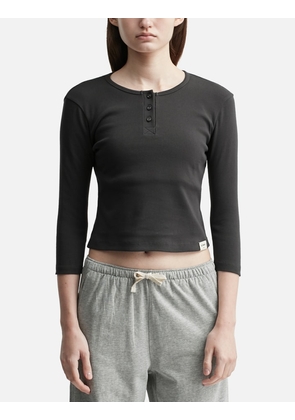 3/4 Button Fly T-Shirt