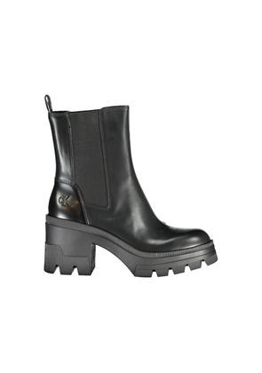Black Polyester Boot - EU39/US9