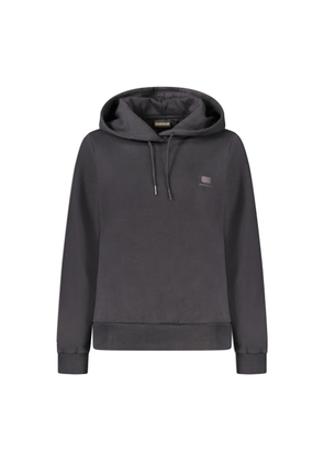 Napapijri Black Cotton Women Sweater - XS