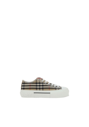 Burberry Brown Rubber Low Top Sneakers - EU39/US9