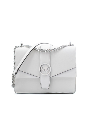Michael Kors White Leather Shoulder Bag