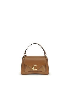 Coccinelle Brown Calf Leather Bos Taurus Handbag