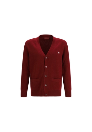 Gucci Bordeaux Wool Cardigan - XS