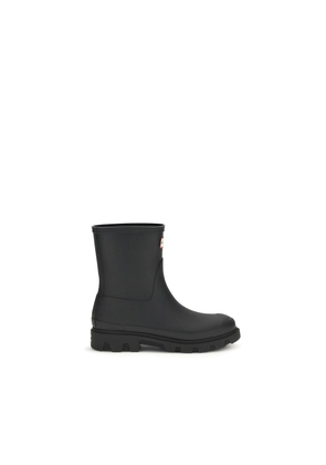Hunter Black Rubber Rain Boots - EU39/US9
