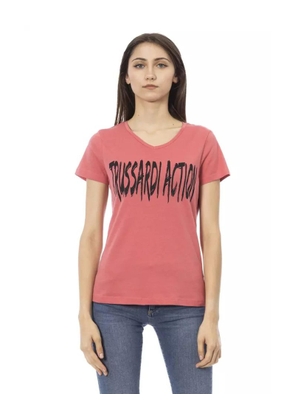 Trussardi Action Multicolor Cotton T-Shirt - M