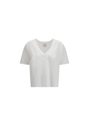 Loulou De Saison White Cotton Long Sleeve T-Shirt - L