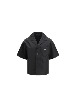 Prada Black Recycled Polyamide Shortsleeve Shirt - M
