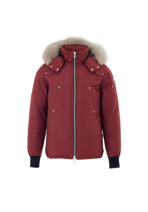 Moose Knuckles Red Nylon Parka - M