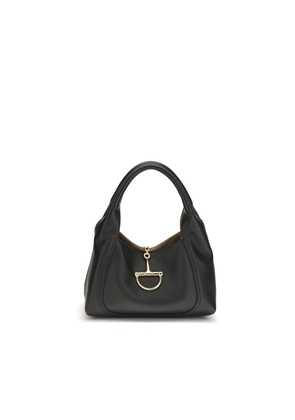Gucci Black Calf Leather Bos Taurus Handbag