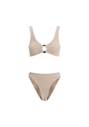 Hunza G Beige Polyamide Bikini - One Size