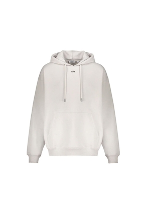 Off-White White Cotton Sweatshirt - L