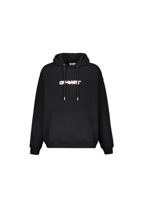 Off-White Black Cotton Sweatshirt - L