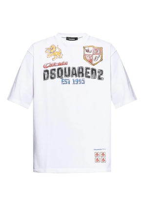 DSQUARED2 logo-print t-shirt - White