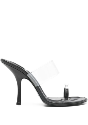 Alexander Wang Bianca clear band heeled pumps - White