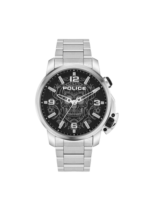 Police Gray Stainless Steel Dress Watch
