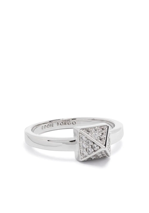 Eddie Borgo Pavé Pyramid ring - Silver