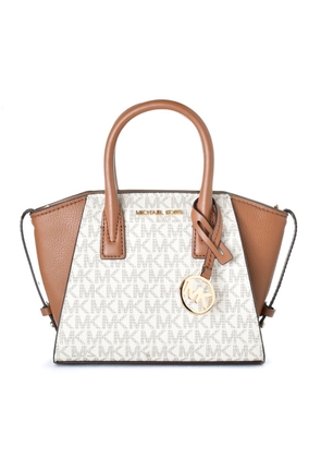 Michael Kors Beige Canvas Handbag