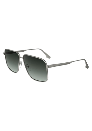 Victoria Beckham Gray Metal Sunglasses