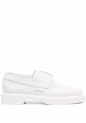 Le Silla tonal leather loafers - White